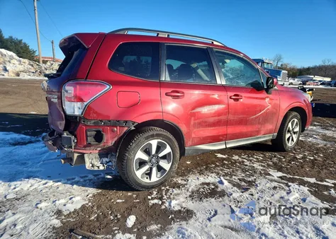 2017 Subaru Forester 2.5I Premium z USA, uszkodzony, nr VIN JF2SJAGCXHH593201